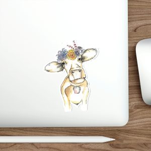 Carol the Cow Die-Cut Stickers