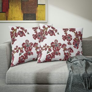 Blossoms and Bees Pillow Cover