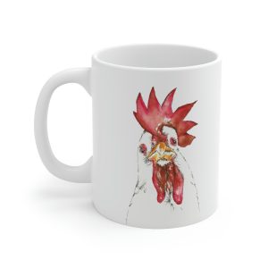 Ceramic Coffee Cups, Millie the Chicken