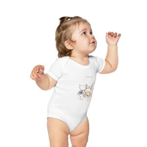 Fred the Pig - Combed Cotton Baby Bodysuit