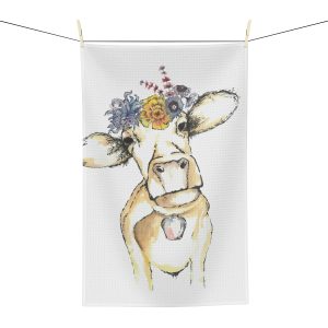 Carol the Cow Soft Tea Towel