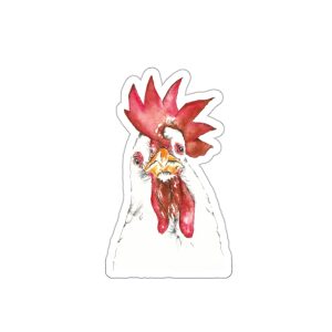 Millie the Chicken Die-Cut Stickers