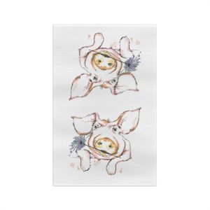 Fred the Pig Soft Tea Towel