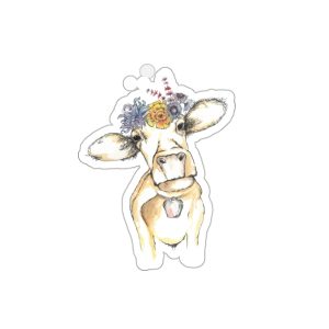 Carol the Cow Die-Cut Stickers