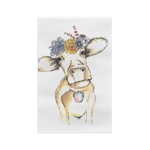 Carol the Cow Soft Tea Towel