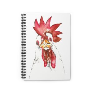 Millie the Chicken Spiral Notebook - Ruled Line
