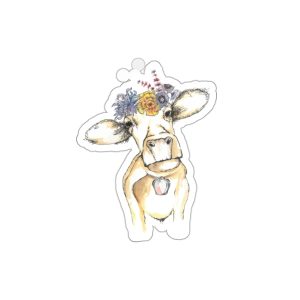 Carol the Cow Die-Cut Stickers