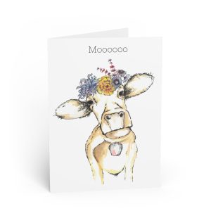 Carol the Cow Card