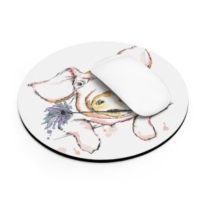 Fred the Pig Mouse Pad