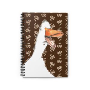 MacAllaster the Duck Spiral Notebook - Ruled Line