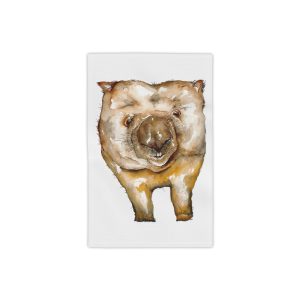 Wally the Wombat Hand Towel