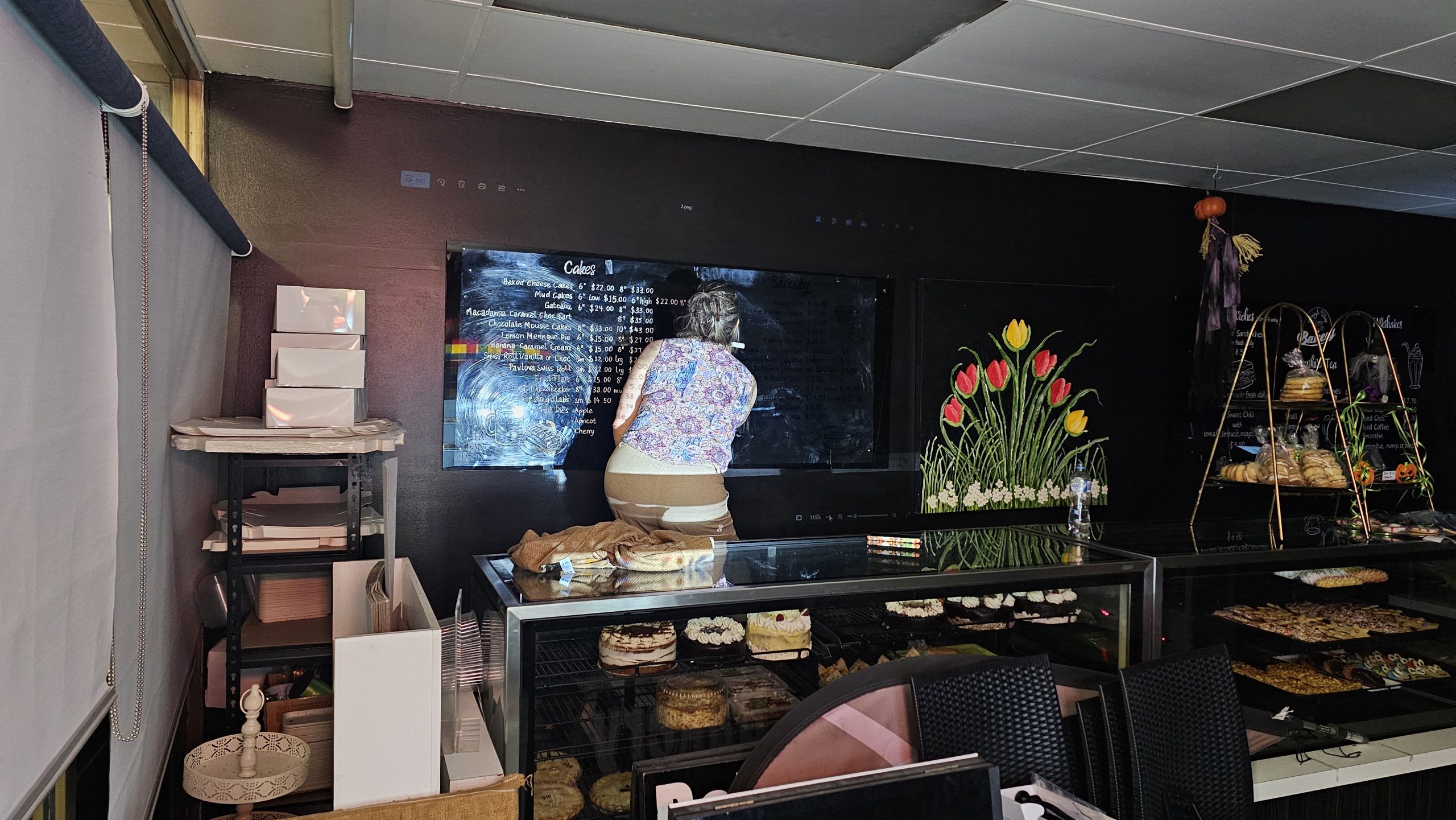 Aberfoyle Bakery Sales Boards Summer ’24