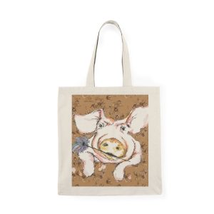 Fred the Pig, eco friendly Tote bag