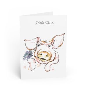 Fred the Pig Card