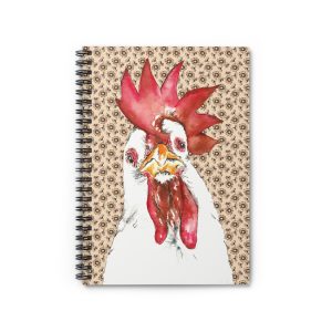 Millie the Chicken Spiral Notebook - Ruled Line
