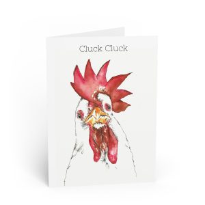 Millie the Chicken Card