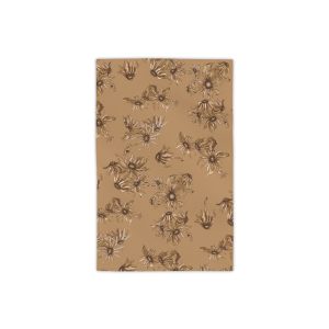 Caramel Wildflower Hand Towel