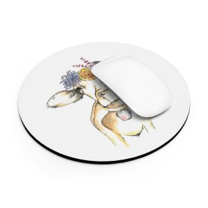 Carol the Cow Mouse Pad